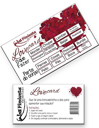 Raspadinha Love Card - La Pimenta