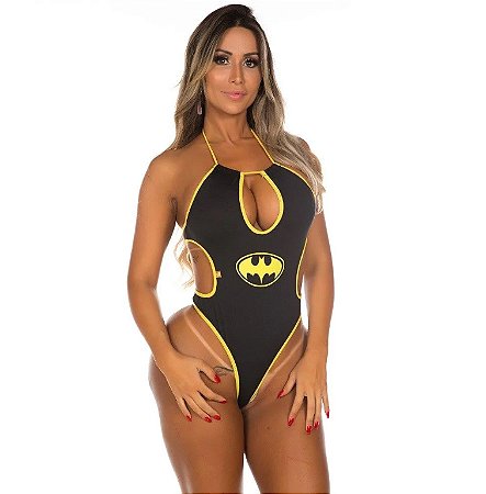 Mini Fantasia Body Batgirl - Pimenta Sexy