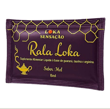 Melzinho Excitante Loka Sensação 8ml - Rala Loka