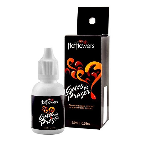 Gotas Do Prazer Líquido 15ml - Hot Flowers