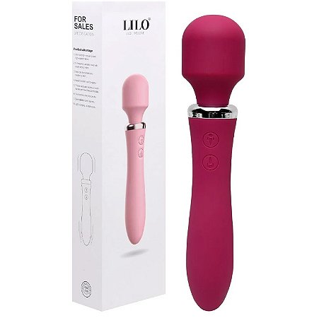 Vibrador Magic Wand Recarregável 10 Vibrações - VipMix