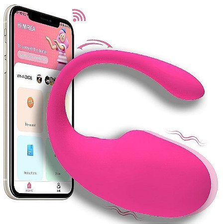 Vibrador Love Egg 10 Vibrações Recarregável Controlado Via App - Importado