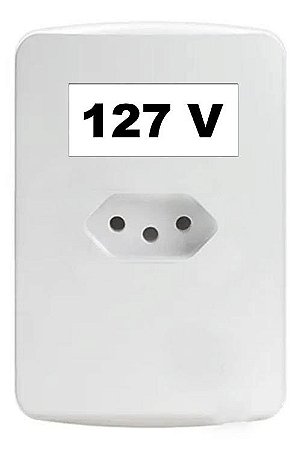 Etiqueta de Sinalização 127v Volts Auto Adesiva Para Tomadas Placa Cartela com 16 peças