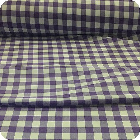 Oxford 1m X 1,47m Xadrez Lilás