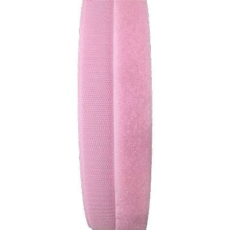 Velcro Velthor Rolo 25m X 25mm Rosa Bebê