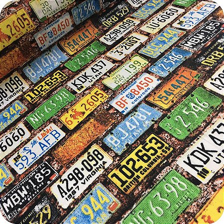 Gorgurinho Estampado 1m X 1,50m Placas Citrus