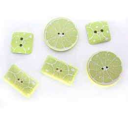 Botões Coleção Frutas Limão Siciliano