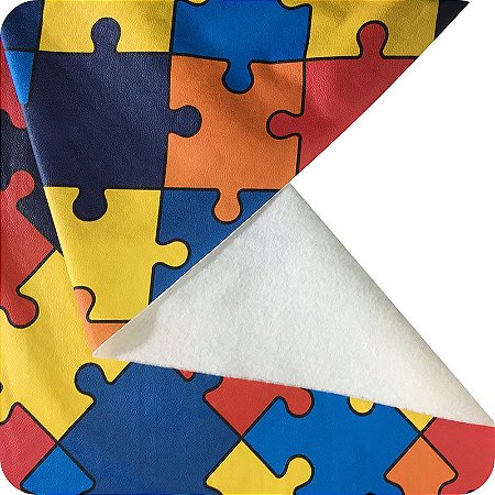 Corino Estampado No Metro Para Puffs Estofados Sofás Puzzle