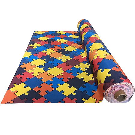 Corino Estampado No Metro Para Puffs Estofados Sofás Puzzle