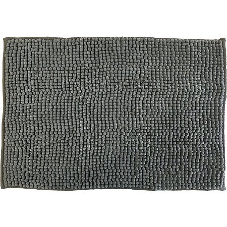 Tapete Banheiro Antiderrapante Microfibra Chenille 60x40cm