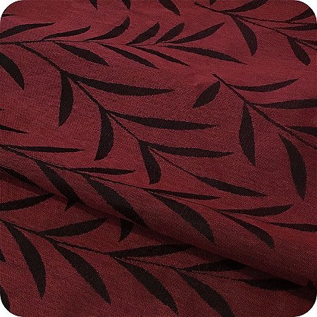Tecido Para Colchão Rustic Poliéster 1m X 2,20m Vinho