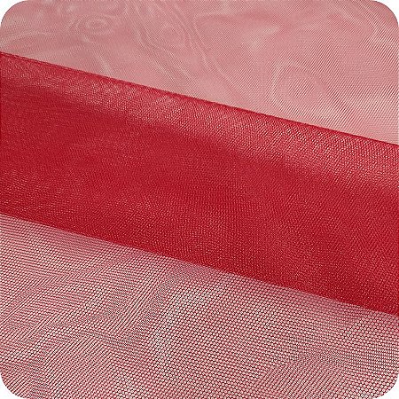 Tecido Filó Armado 1m X 2,80m Vermelho