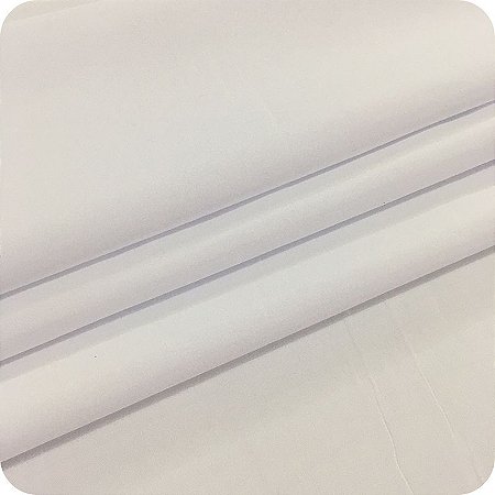 Tecido Percal Leve 230 Fios 1m X 2,55m Branco