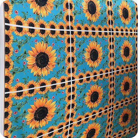 Tecido Estampado Para Jogo Americano Kit 3 Unidades Floral