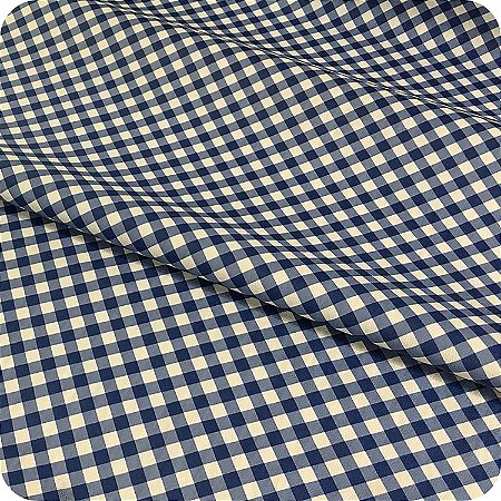Corino Estampado No Metro Para Puffs Estofados Sofás Xadrez Marinho