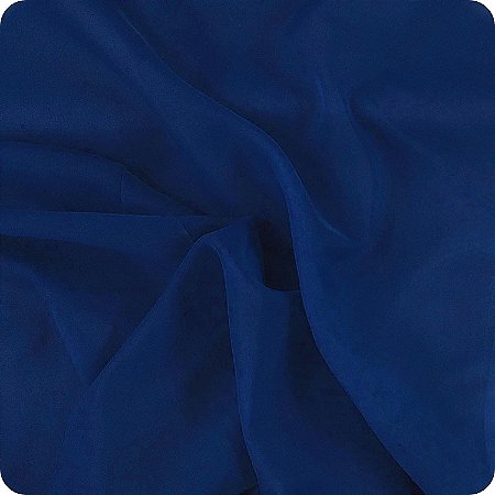 Tecido Voil Voal 3m Largura Cortinas Decoração Azul Bic