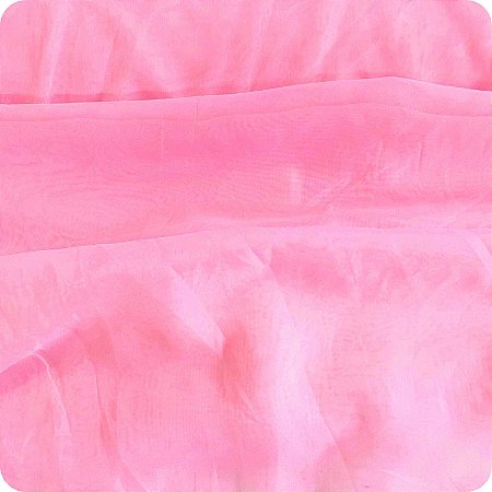 Tecido Voil Voal 3m Largura Cortinas Decoração Rosa Giz