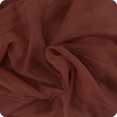 Tecido Voil Voal 3m Largura Cortinas Decoração Vermelho Alaranjado