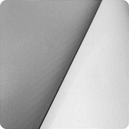 Lona de Toldo Por Metro Com 2,80m Largura Para Coberturas Tendas Cinza Fundo Gelo