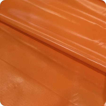 Lona de Toldo Por Metro Com 2,80m Largura Para Coberturas Tendas Laranja Dupla Face