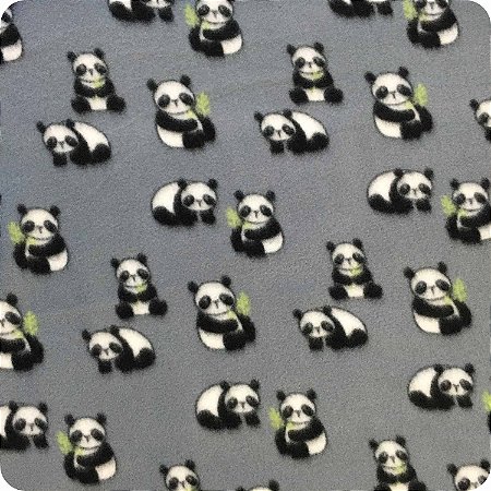 Tecido Soft Estampado 1m X 1,60m Panda