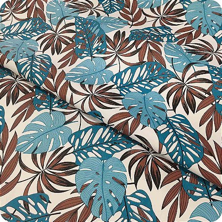 Corino Estampado No Metro Para Puffs Estofados Sofás Tropical