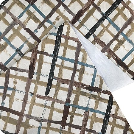 Corino Estampado No Metro Para Puffs Estofados Sofás Trançado