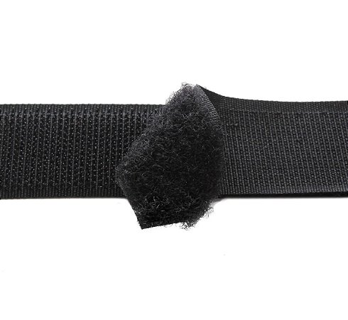 Velcro Rolo 25m X 25mm Preto