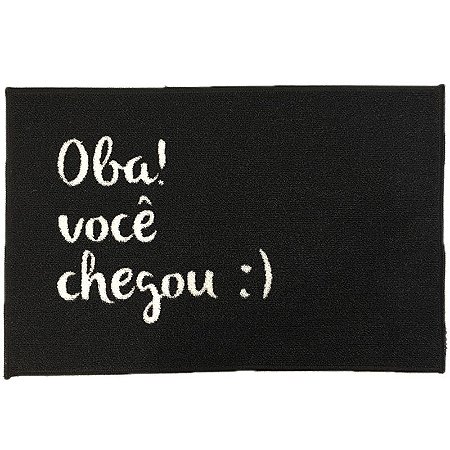 Tapete De Entrada 60x40cm Você Chegou