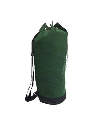 Sacola para corda em lona verde