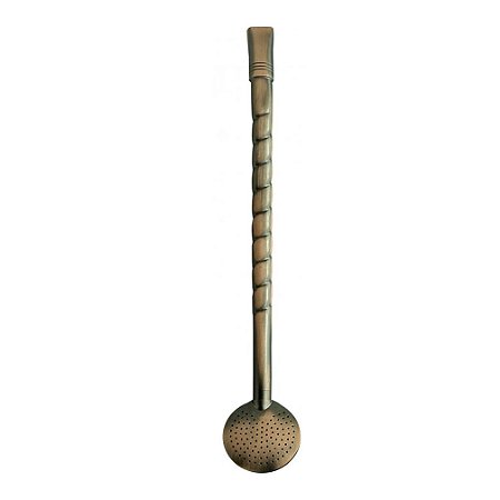 Bomba Artesanal Envelhecida Chimarrão 24cm Torcida