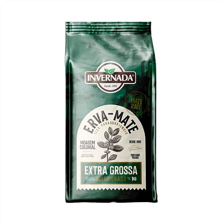 Erva Mate Invernada Extra Grossa 1kg