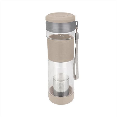 Garrafa com Infusor Bege 550ml Mor