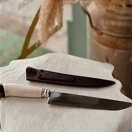 Faca Cascavel Inox 8" Ferradura