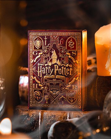 Baralho Harry Potter Premium | Personagens | Grifinória | Vermelho