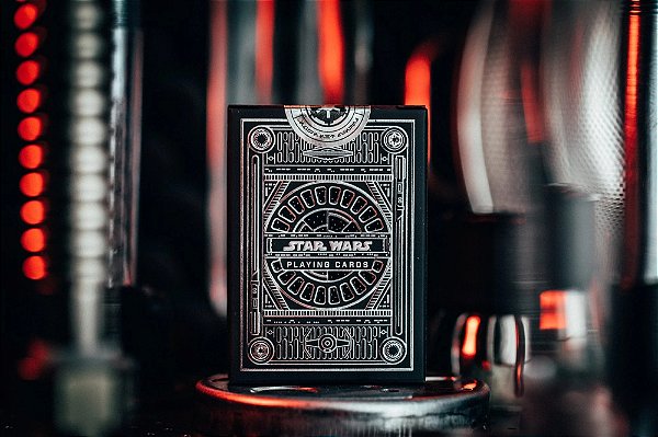Baralho Star Wars Premium | Personagens | Dark Side | Especial Silver Edition