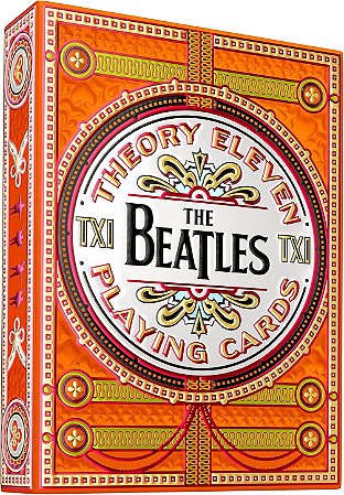 Baralho The Beatles | Laranja | Edição Premium
