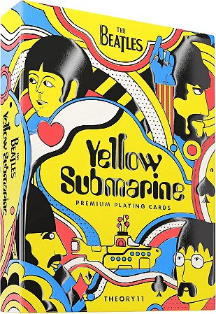 Baralho The Beatles | Yellow Submarine | Edição Premium