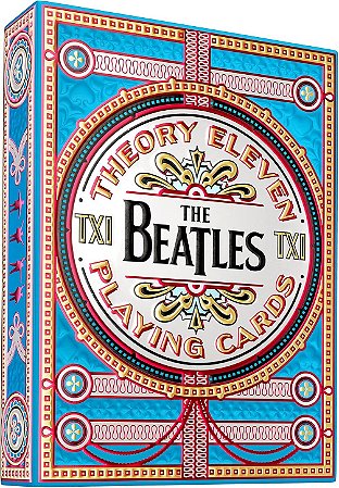 Baralho The Beatles | Azul | Edição Premium