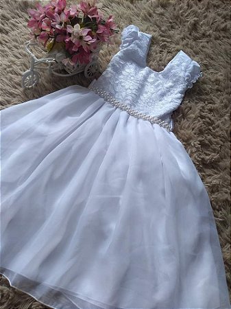 vestido para batizado 5 anos