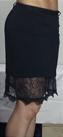 Mini saia de renda sale