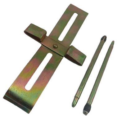Kit Mola Cruz com Pino Pastilha freio D-20/ D-40/ S. Teves