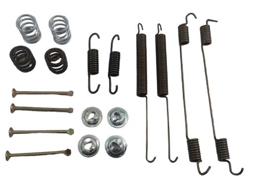 Reparo completo da sapata de freio traseira para 2 rodas Toro Flex 1.8 16V 2017 ED