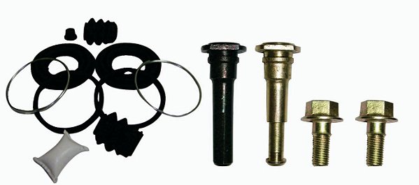 Kit de pino guia com guarda pó da pinça de freio dianteira L-200 Sport Pajero Frontier