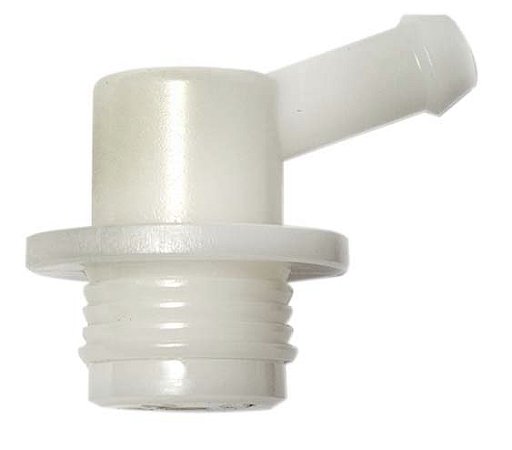 Válvula de retenção de vácuo Varga branca nylon Gol Parati Saveiro Corcel Del Rey Pampa Belina