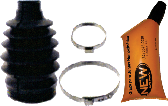 Kit de Coifa do Lado da Roda e do Câmbio Kombi após 98