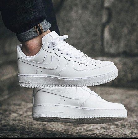Air Force - Branco 33 ao 43 (unissex) - ZoeShoes.com.br