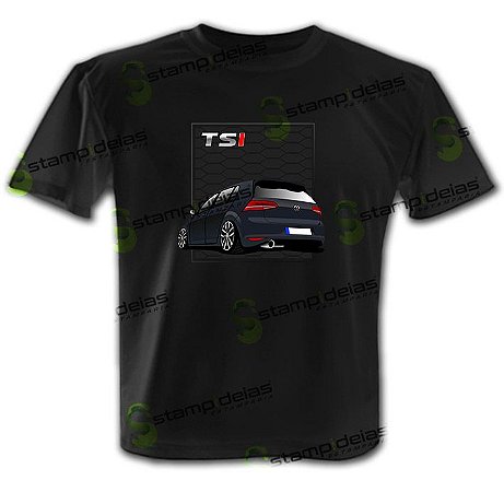 Camiseta Golf Tsi Traseira - Carbon