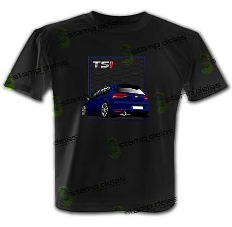 Camiseta Golf Tsi Traseira - Blue