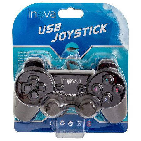 Controle Joystick USB Com Fio para PC Inova - CON-203Z